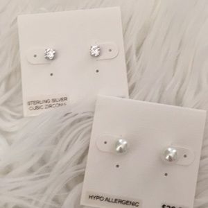 Bundle SALE‼️fashion sterling silver earrings